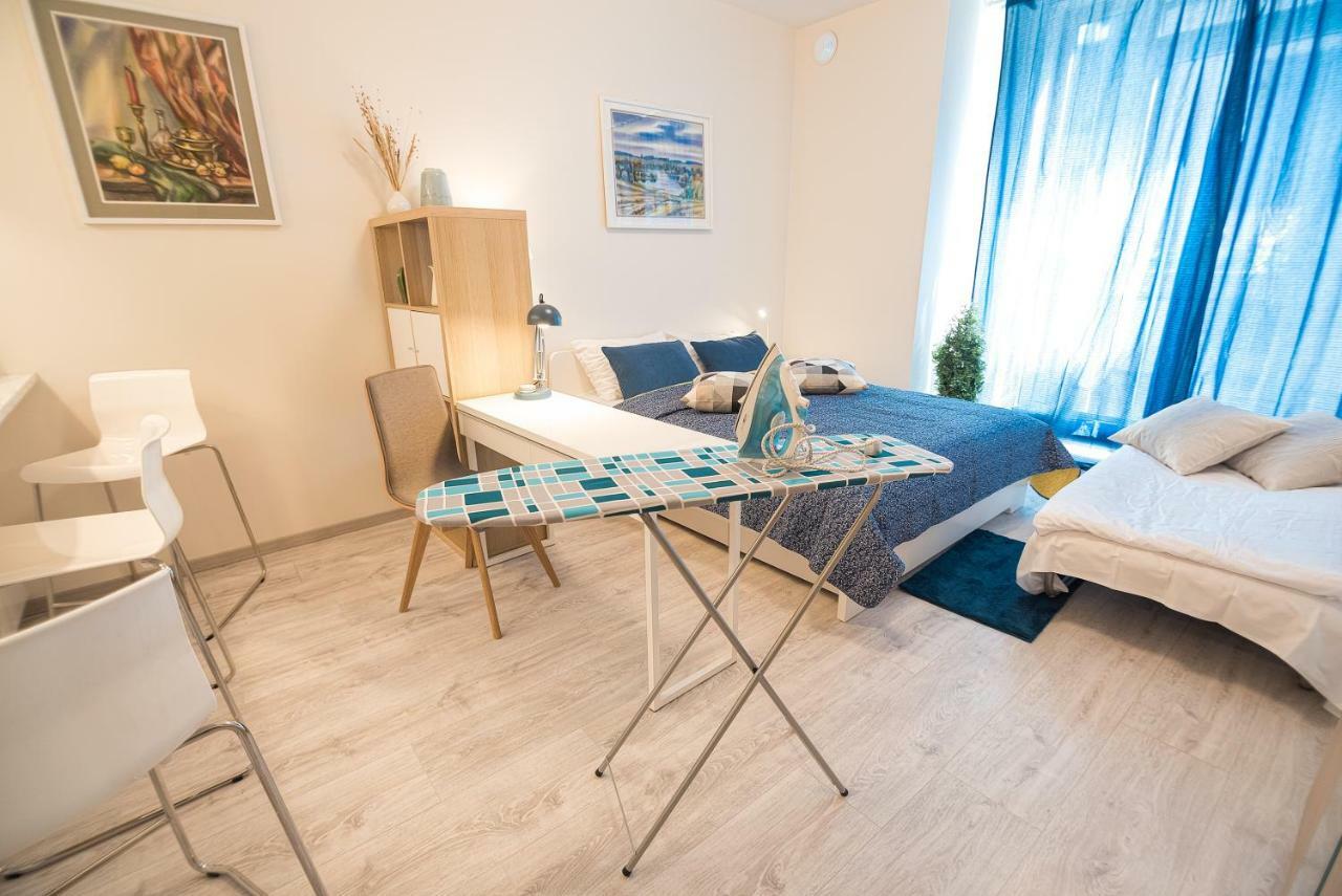 Happy Inn Studio Historic Center, Self Check-In, Ac, Parking In The Undergrnd Garage, VNO Eksteriør bilde