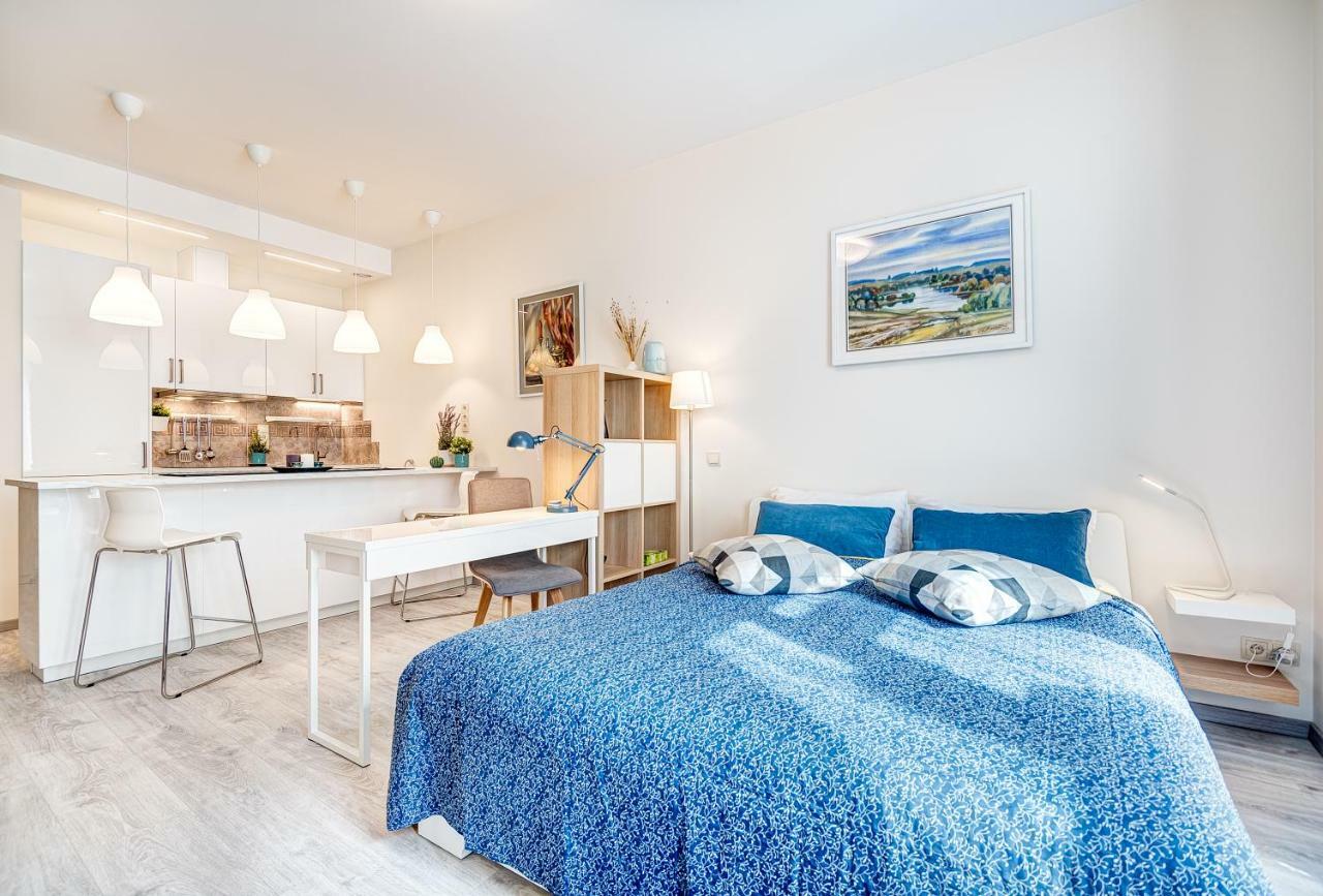 Happy Inn Studio Historic Center, Self Check-In, Ac, Parking In The Undergrnd Garage, VNO Eksteriør bilde