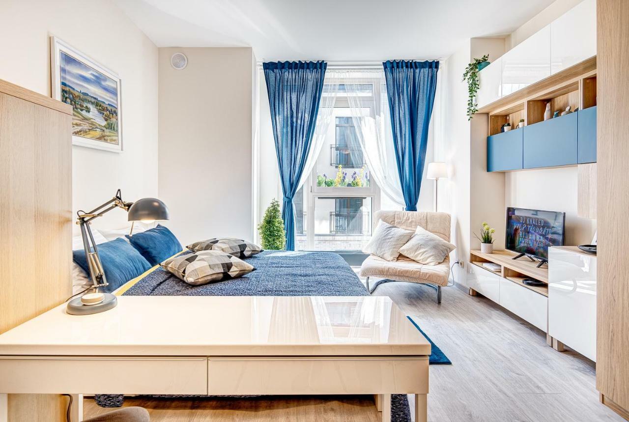Happy Inn Studio Historic Center, Self Check-In, Ac, Parking In The Undergrnd Garage, VNO Eksteriør bilde